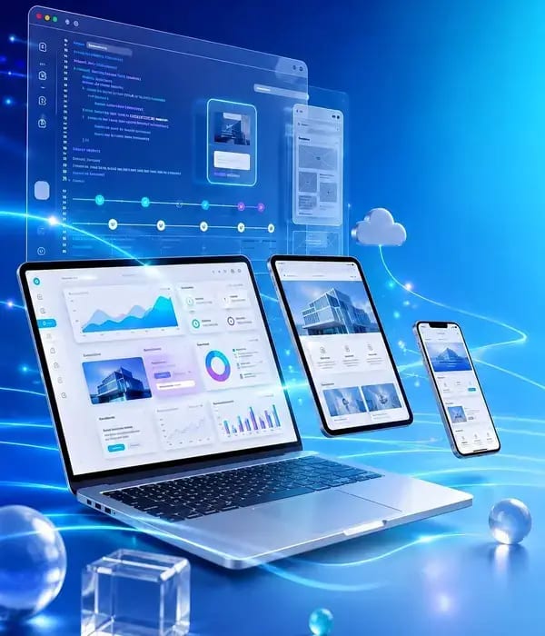 Web development service image